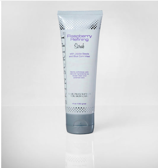 Raspberry refining scrub