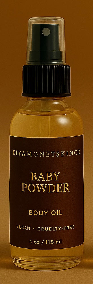 Baby powder Body oil