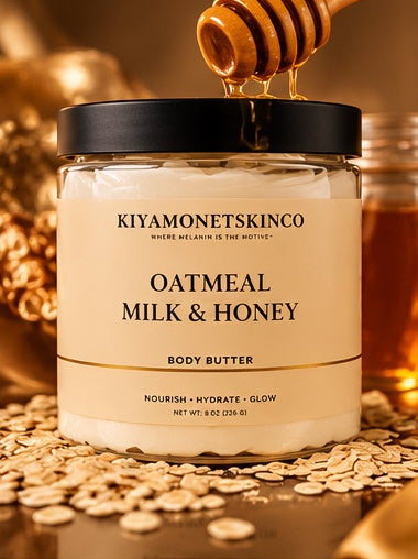OATMEAL MILK AND HONEY BODY BUTTER
