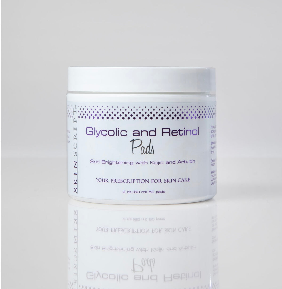 Glycolic retinol pads