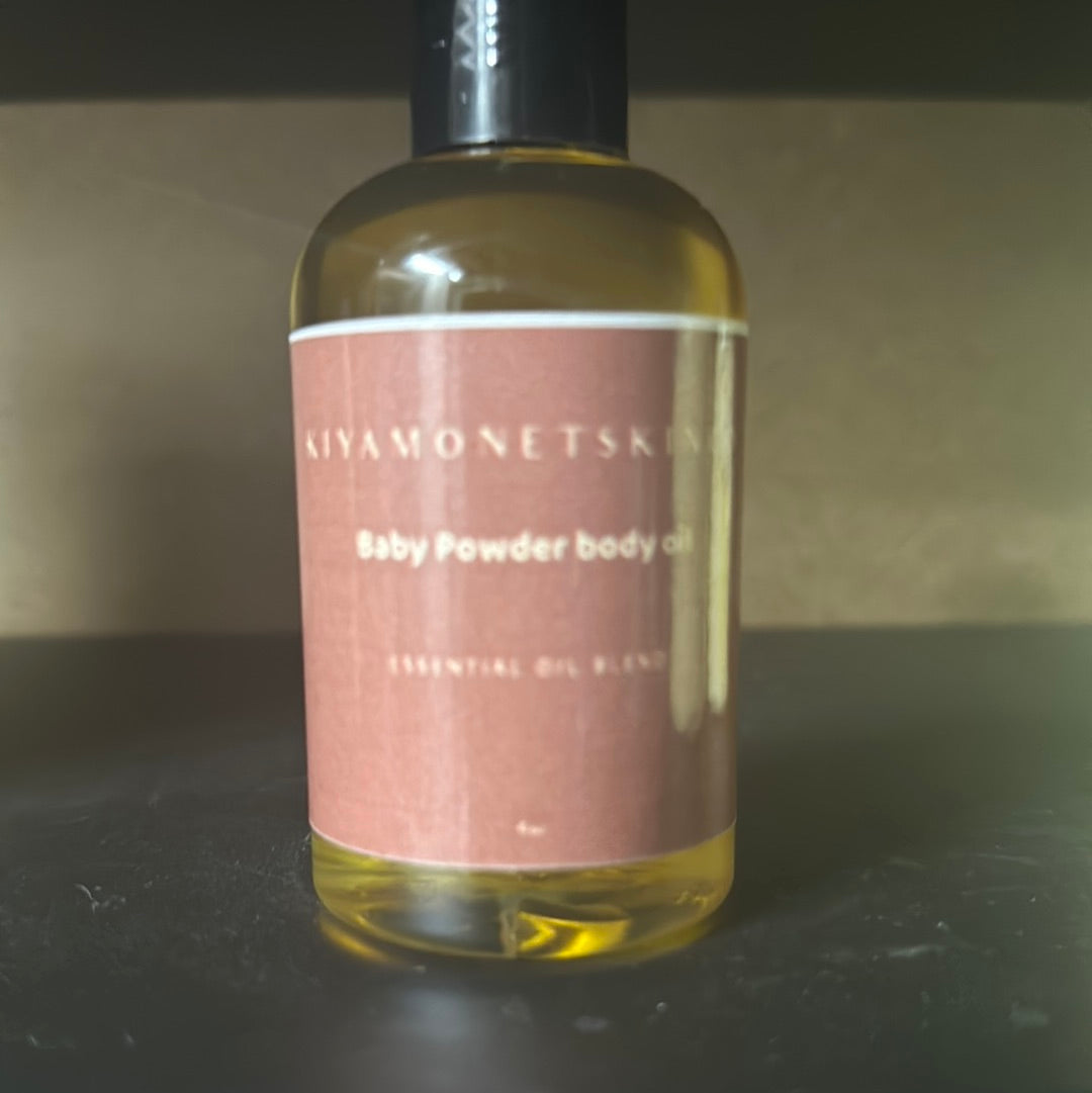 Baby powder Body oil